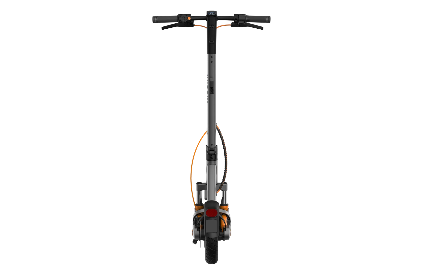 Xiaomi Electric Scooter 6 Max achteraanzicht met kicktail