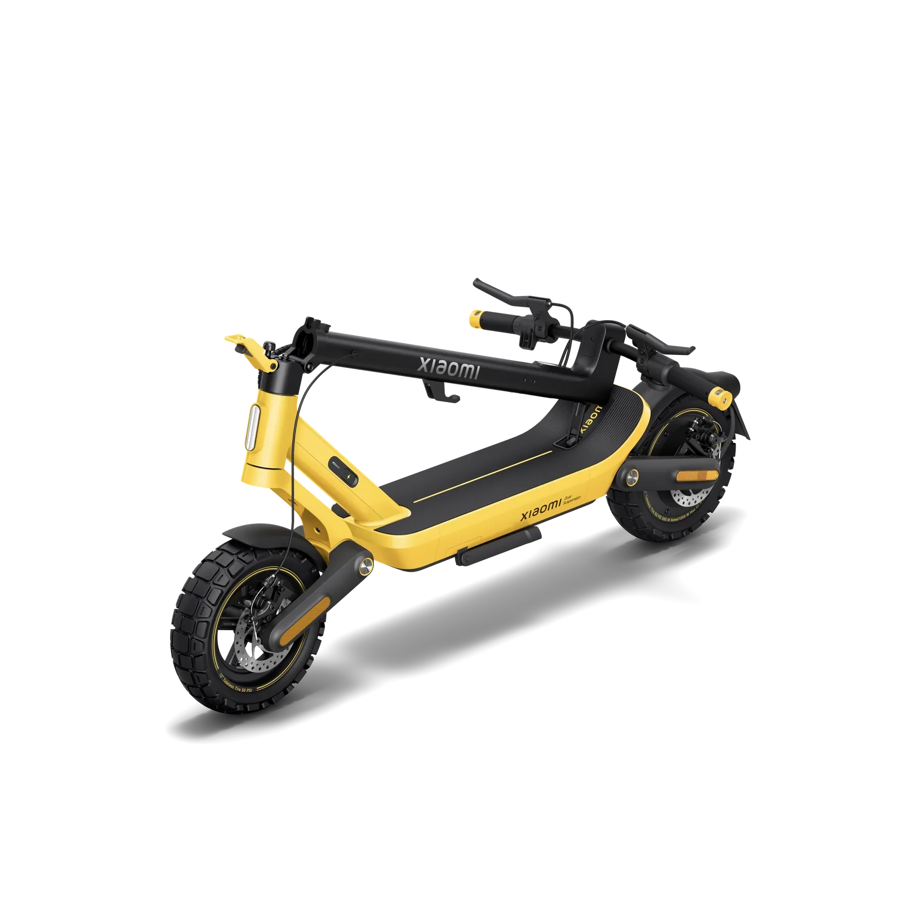 Xiaomi Electric Scooter 6 Ultra wordt opgevouwen