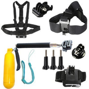 Accessories Set Large (6 pieces) for action camera