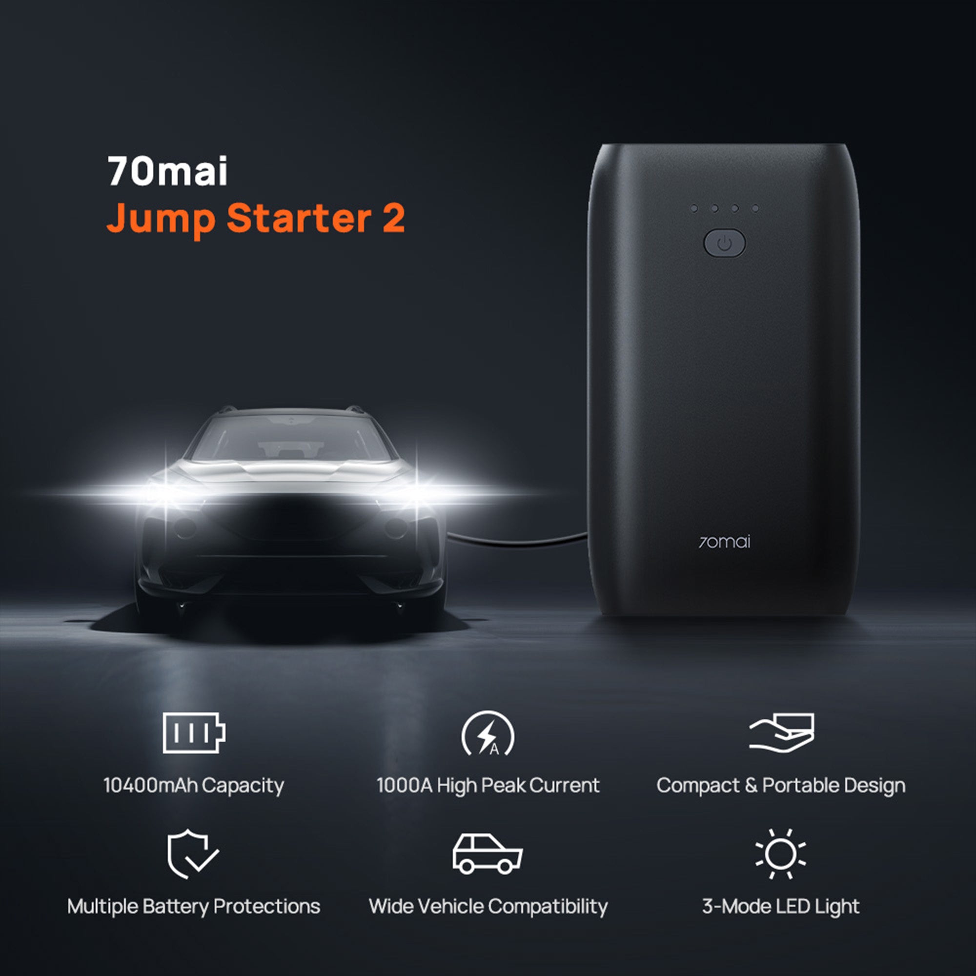Xiaomi 70mai Jump Starter 2 PS07