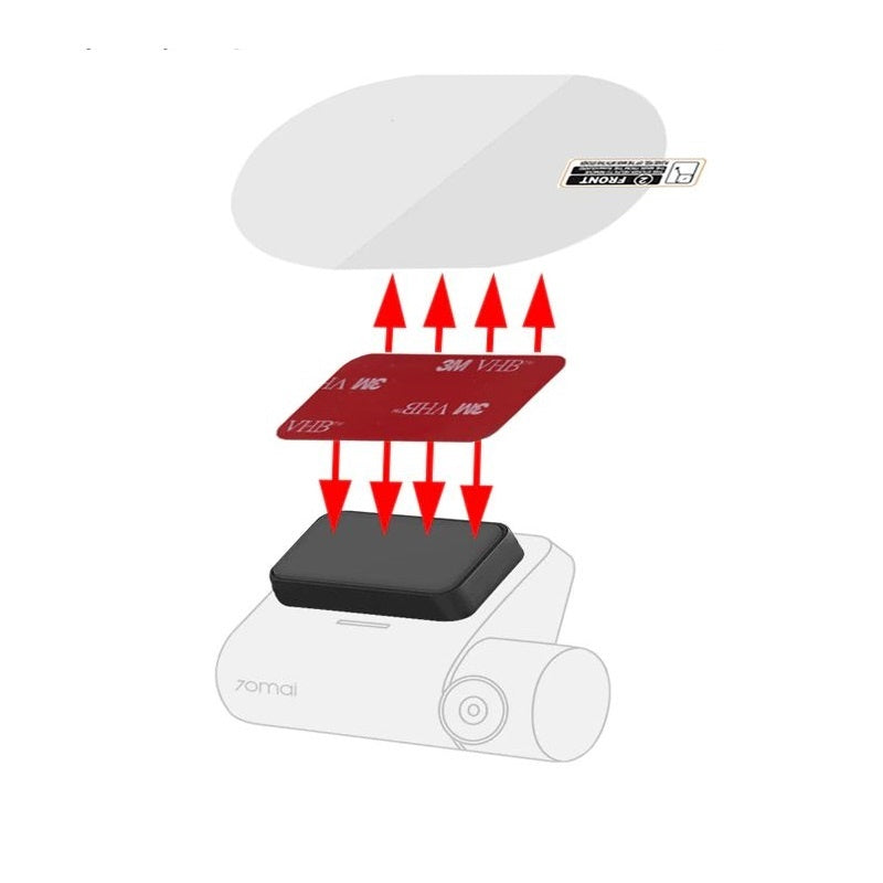 Xiaomi 70mai elektrostatische Sticker