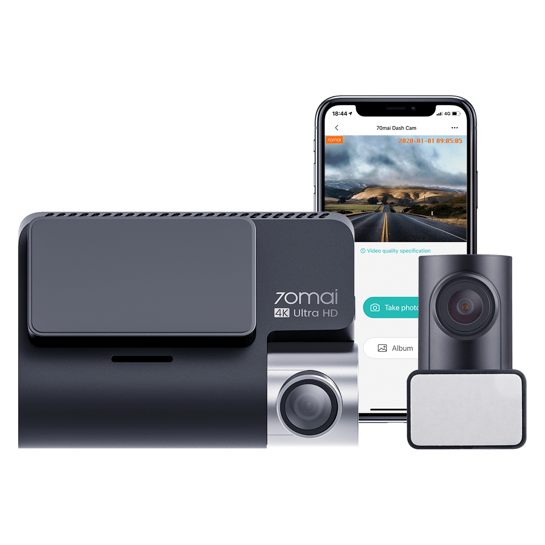 Dashcam 4K Xiaomi 70mai A800S