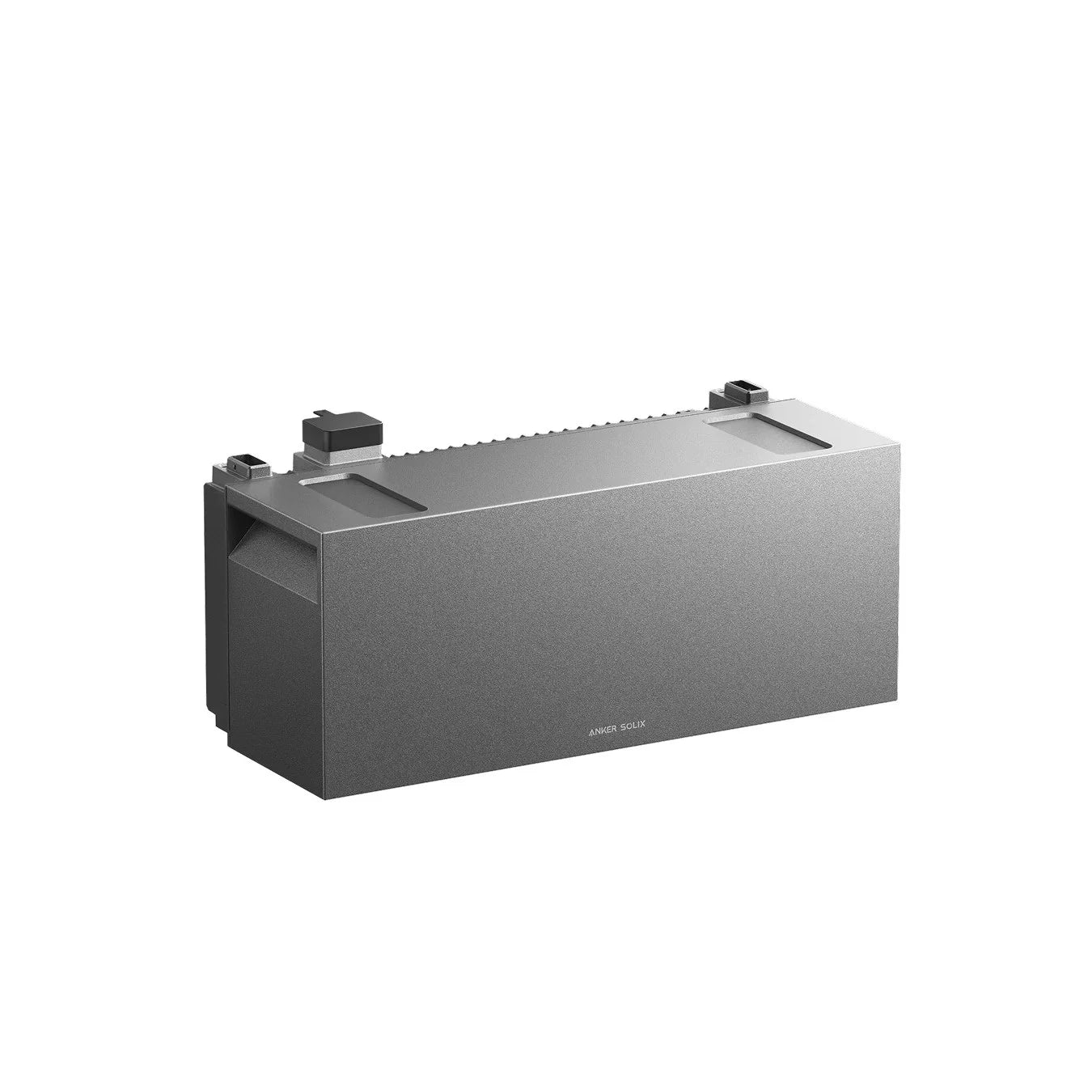 Anker Solix BP7000 uitbreidingsbatterij in grijze uitvoering voor thuisbatterij systemen, zijaanzicht
