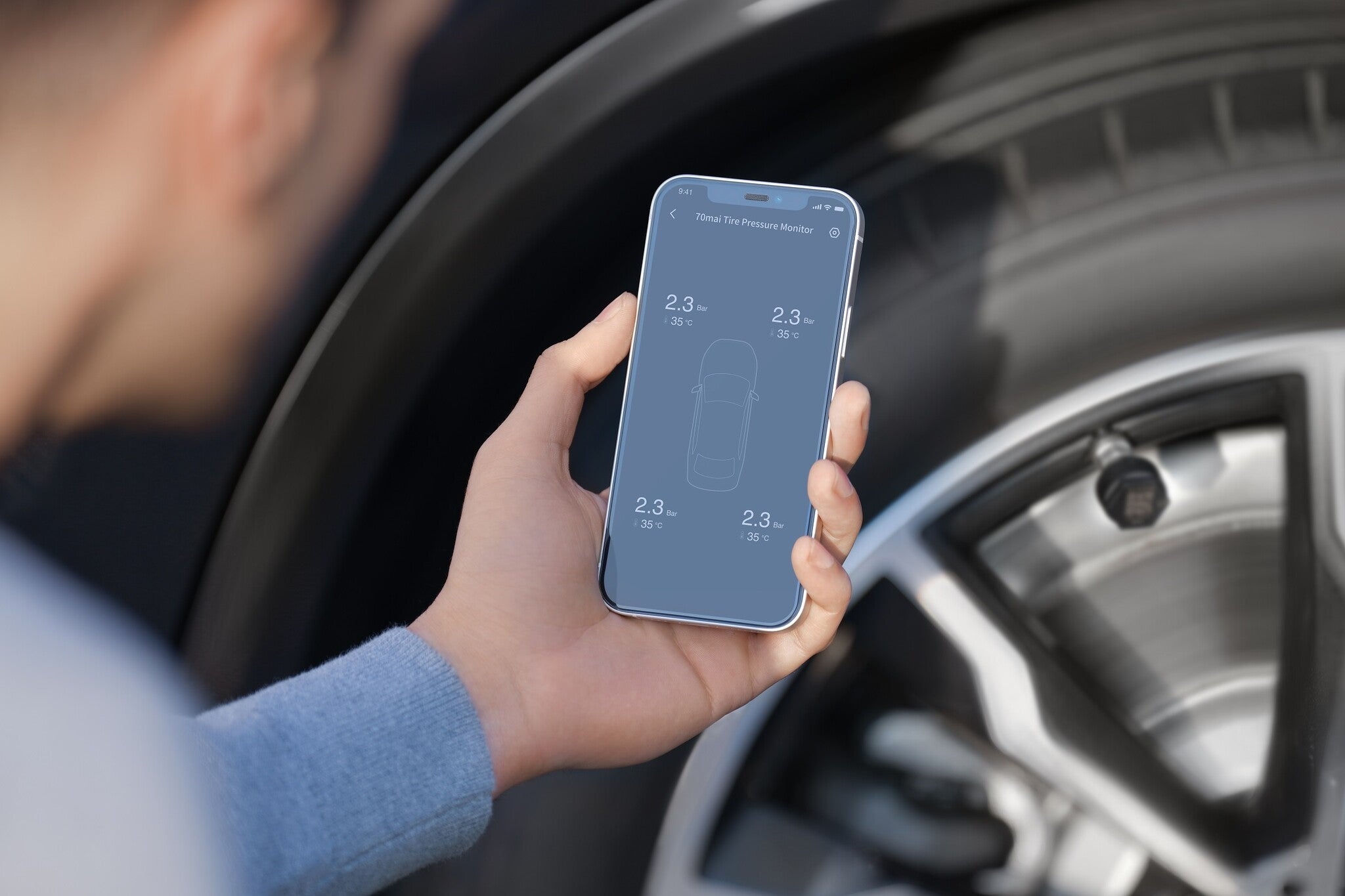 Xiaomi 70mai TPMS-Sensor T04 für 70mai M500
