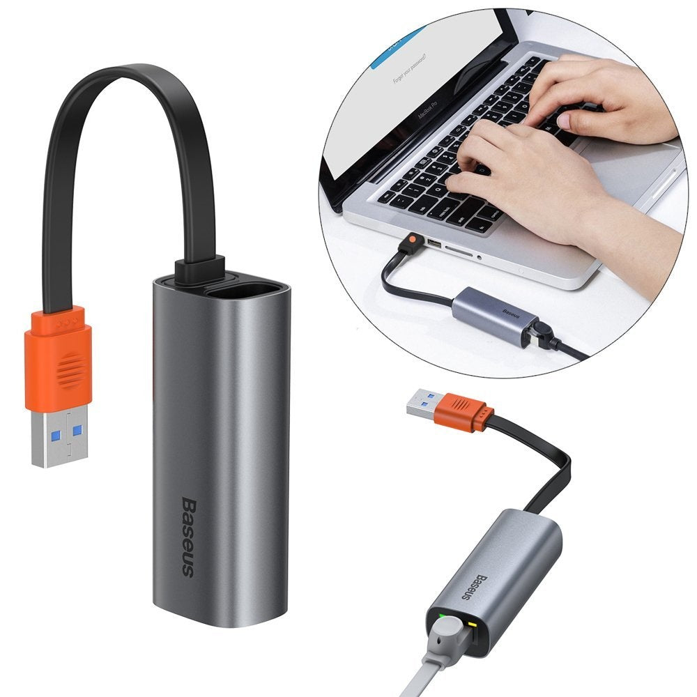 Adaptateur USB vers RJ45 LAN Ethernet Baseus