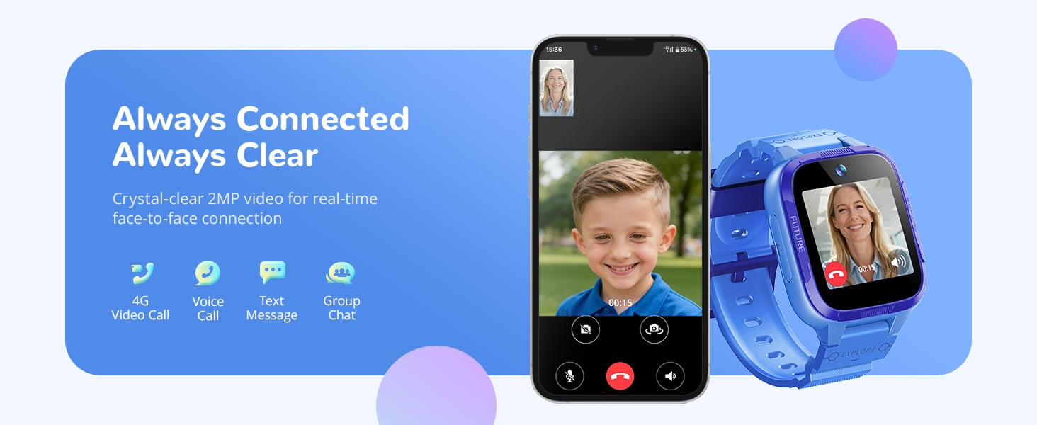 Montre connectée pour enfant Botslab 360 E3 Pro