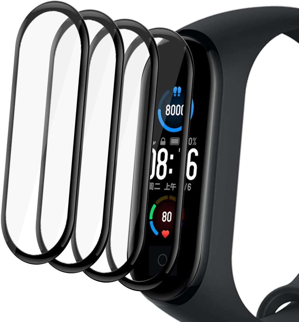 Xiaomi Mi Band 5 Curved Edge Displayschutz (2er-Set)