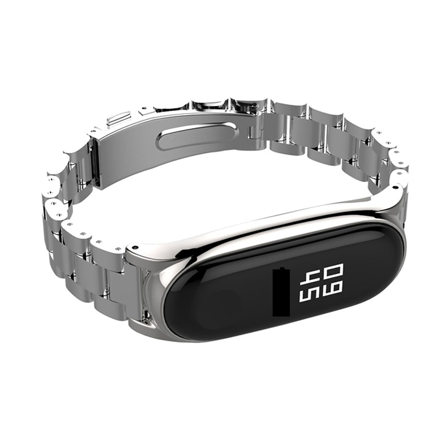 Bracelet à maillons en métal pour Xiaomi Mi Band 6
