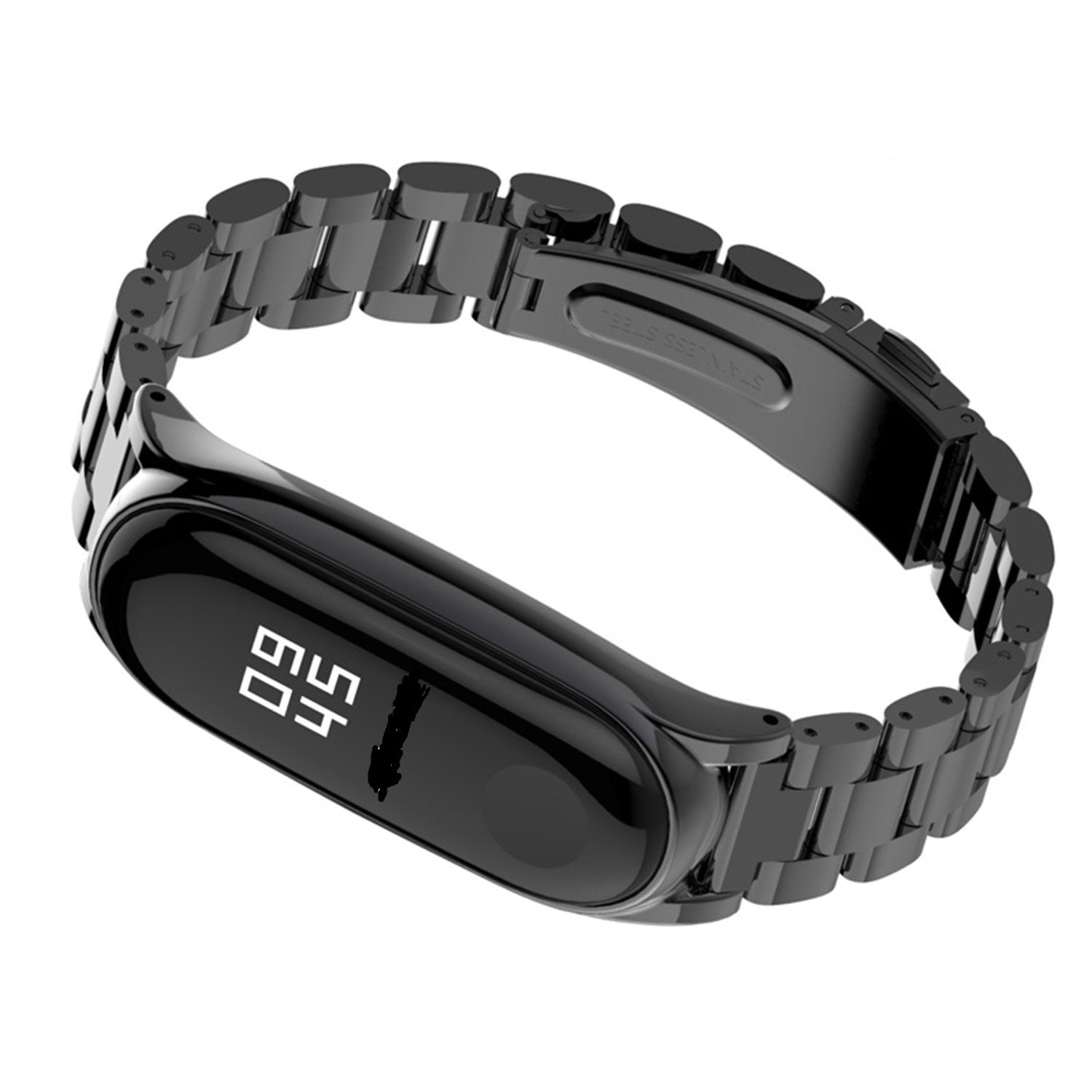 Bracelet à maillons en métal pour Xiaomi Mi Band 6