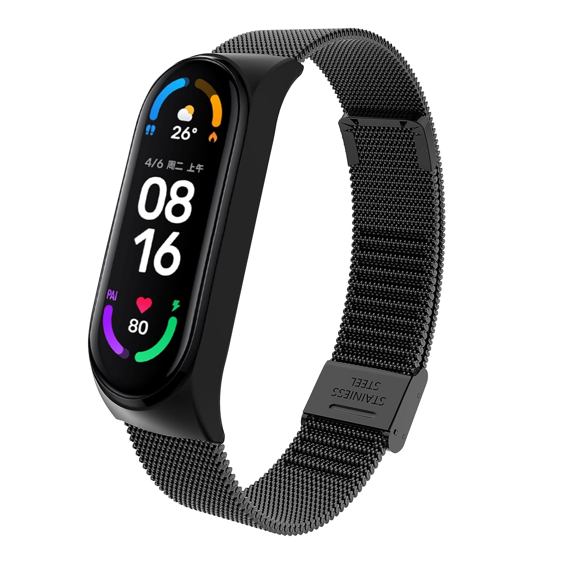 Xiaomi Mi Band 6 Metal Milanese Strap