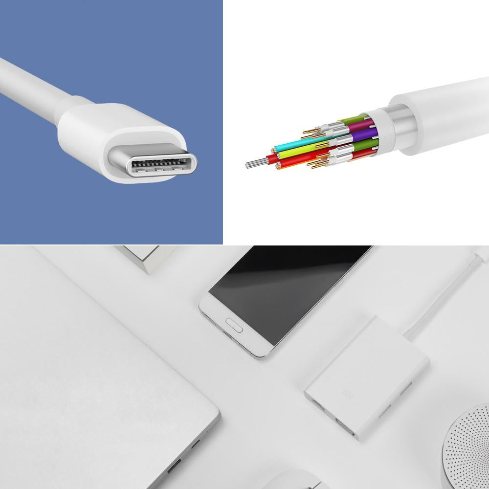 Xiaomi Mi USB-C to VGA and Gigabit Ethernet Multi-Adapter