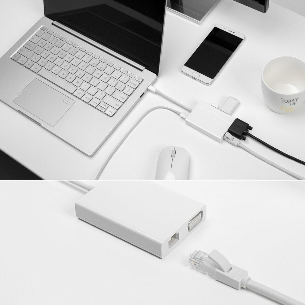 Xiaomi Mi USB-C to VGA and Gigabit Ethernet Multi-Adapter