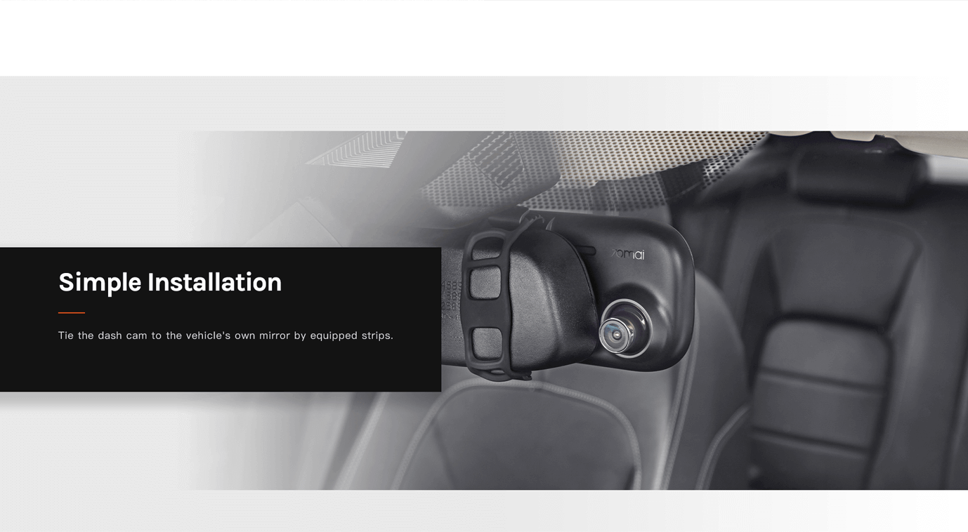 Xiaomi 70mai Rearview Mirror Dashcam