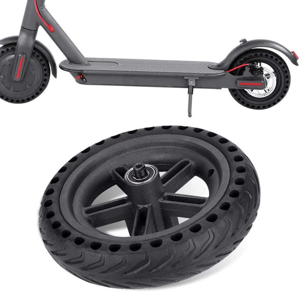 Roue arrière avec pneu plein en caoutchouc pour Xiaomi Mi Scooter M365