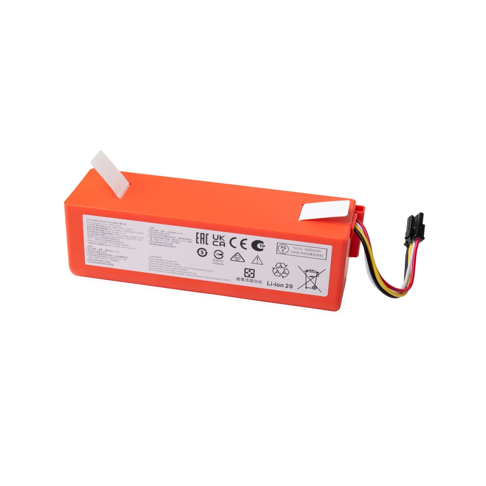Batterie Li-Ion Roborock originale pour Xiaomi Roborock S5, S6, S7, Q7 et S8