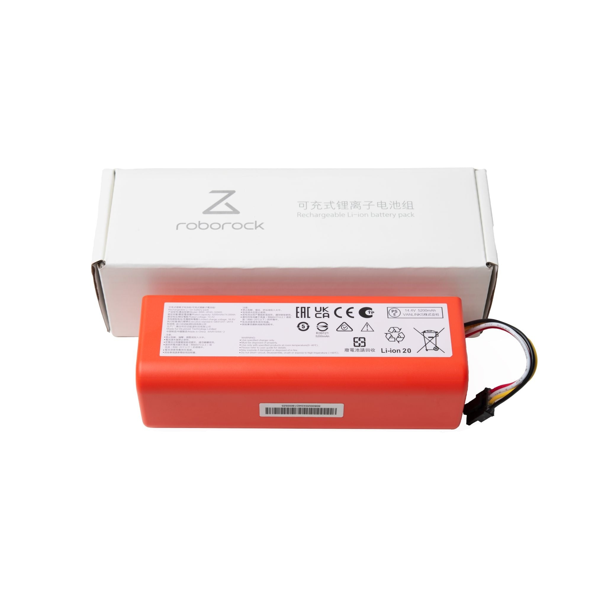 Batterie Li-Ion Roborock originale pour Xiaomi Roborock S5, S6, S7, Q7 et S8