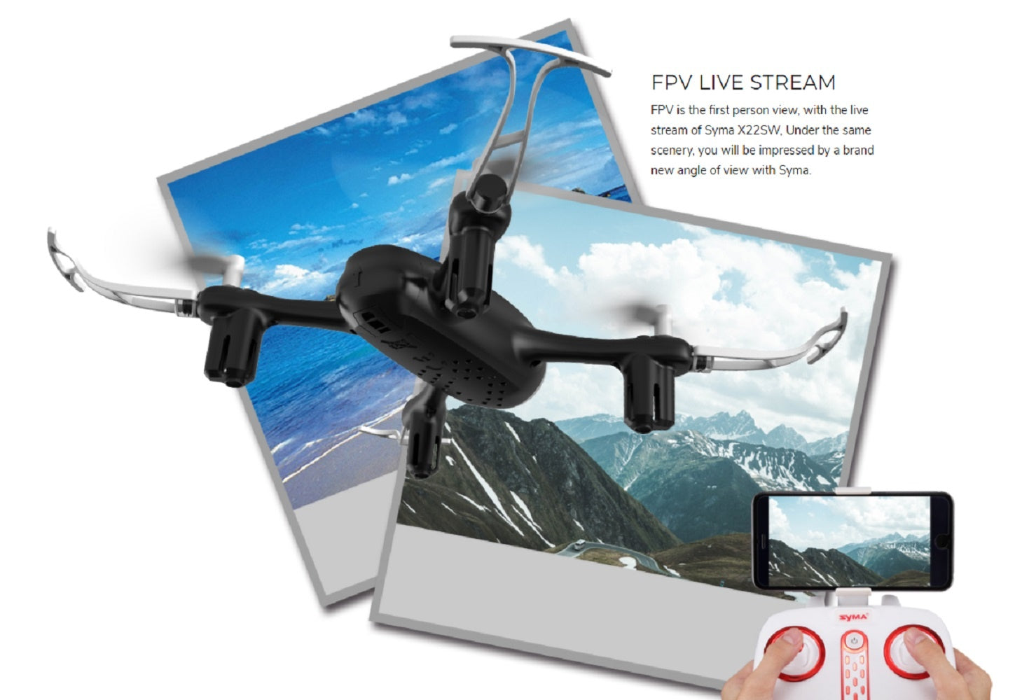 Syma X22SW FPV-Drohne