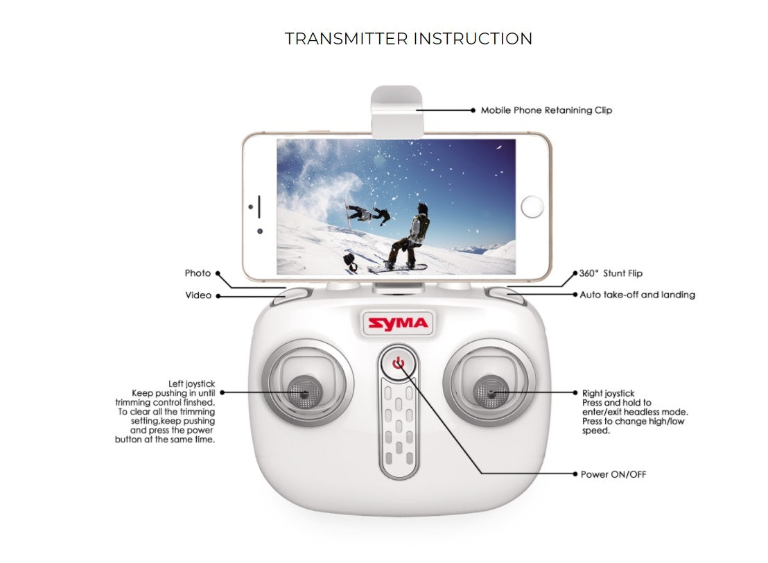 Syma X22SW FPV-Drohne