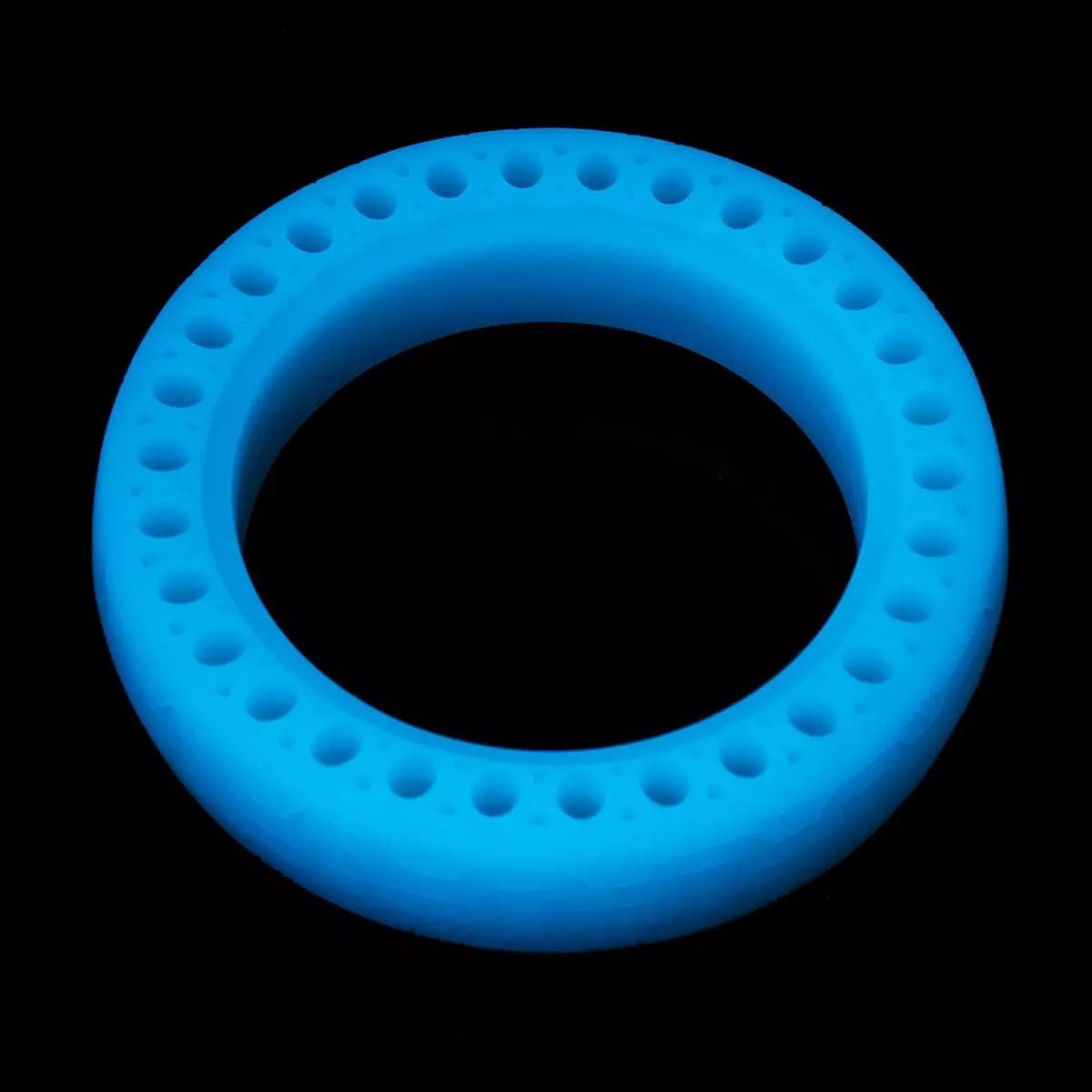 Fluorescent Solid Rubber Anti-Leak Outer Tire for Xiaomi M365 Scooter