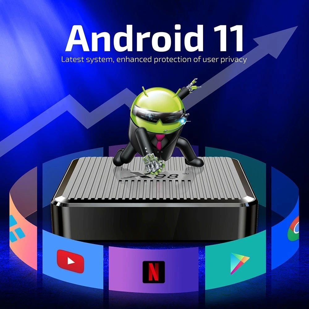 X98Q Android TV Box 2 Go 16 Go