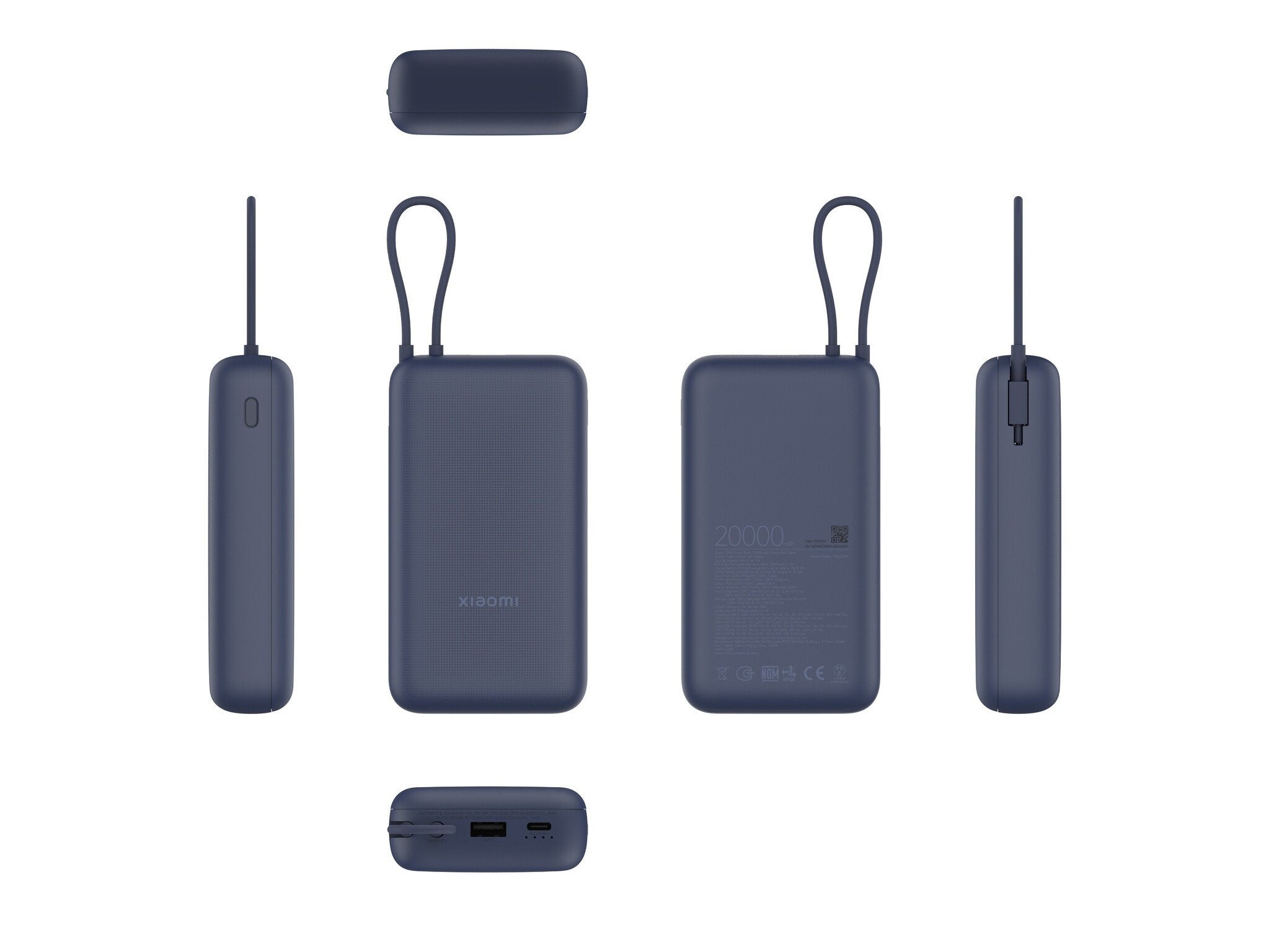Xiaomi 33W Power Bank 20000mAh (câble intégré)