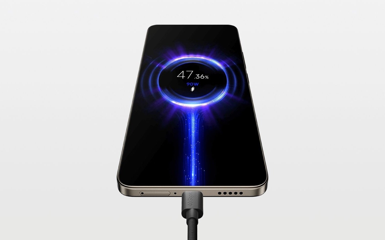 Xiaomi 6A High-Speed USB4 geflochtenes USB-C-auf-USB-C-Kabel (1 m)