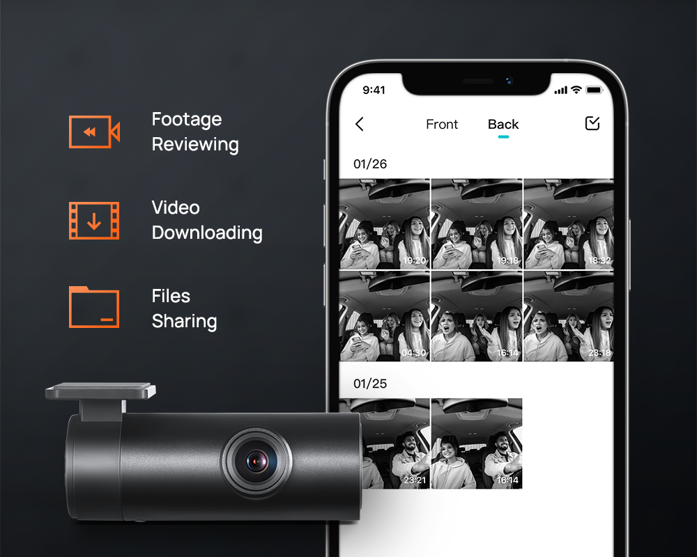 Dash Cam intérieure Xiaomi 70mai FC02