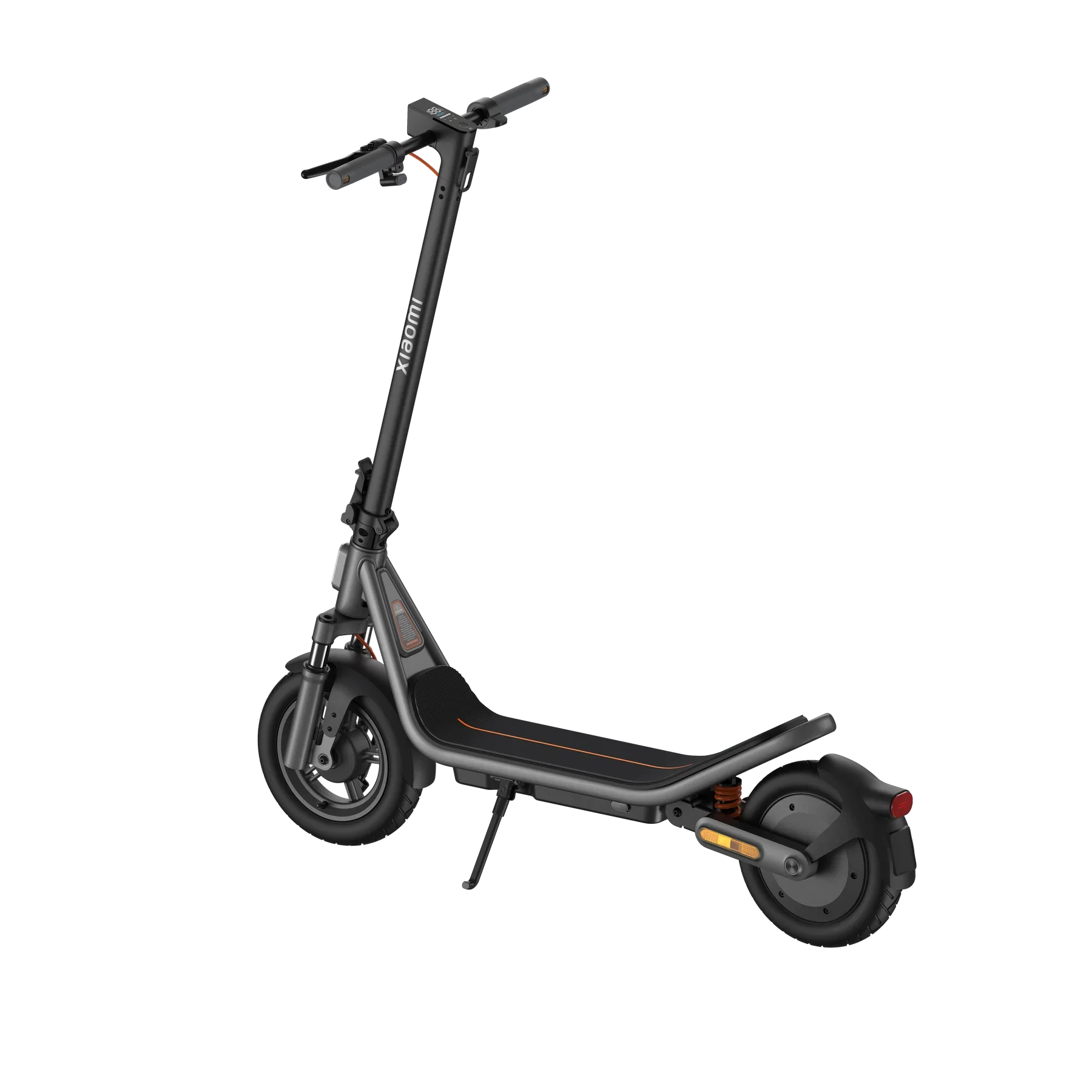 Achteraanzicht schuin van links van de Xiaomi Electric Scooter 6
