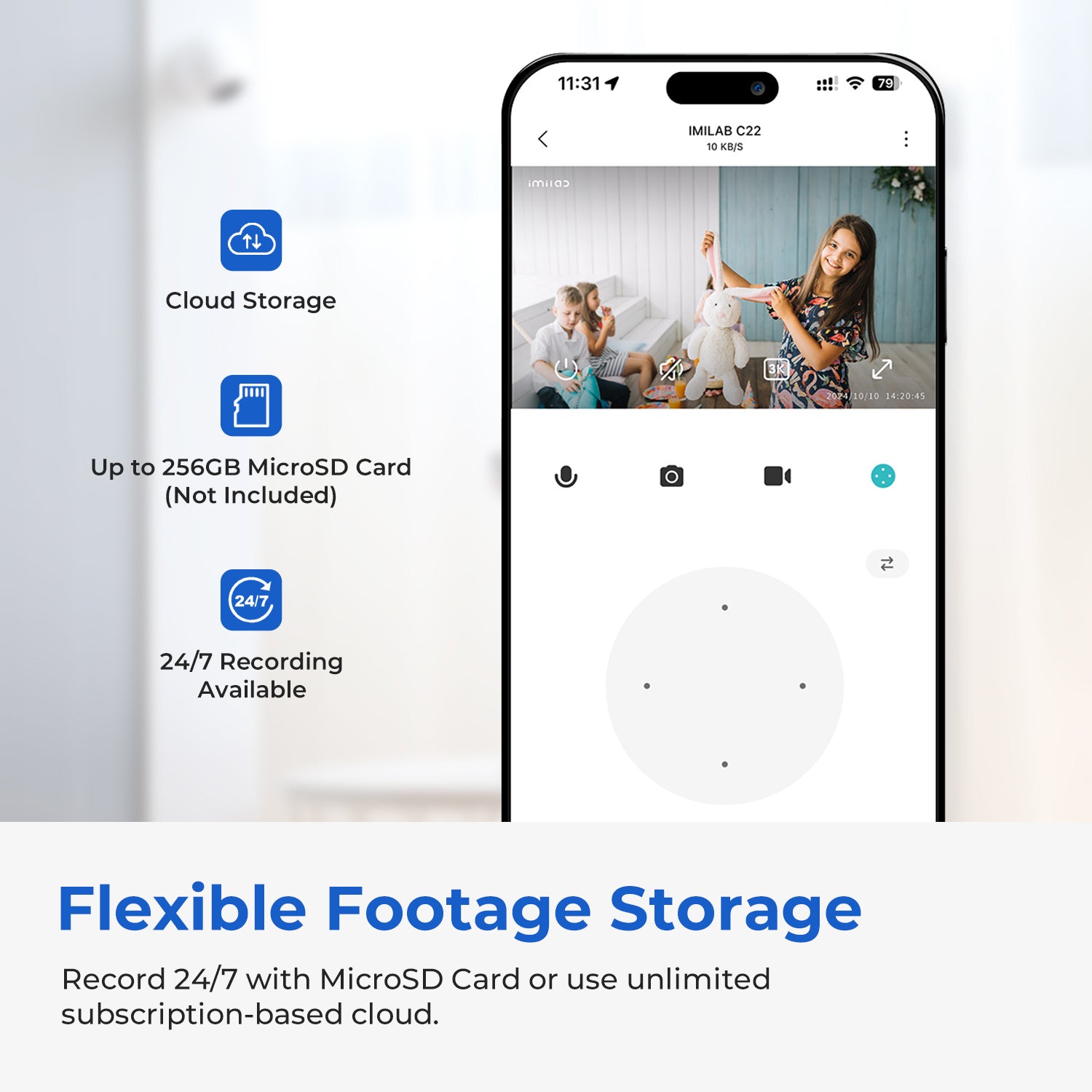 Caméra d'intérieur Xiaomi Imilab C22 3K