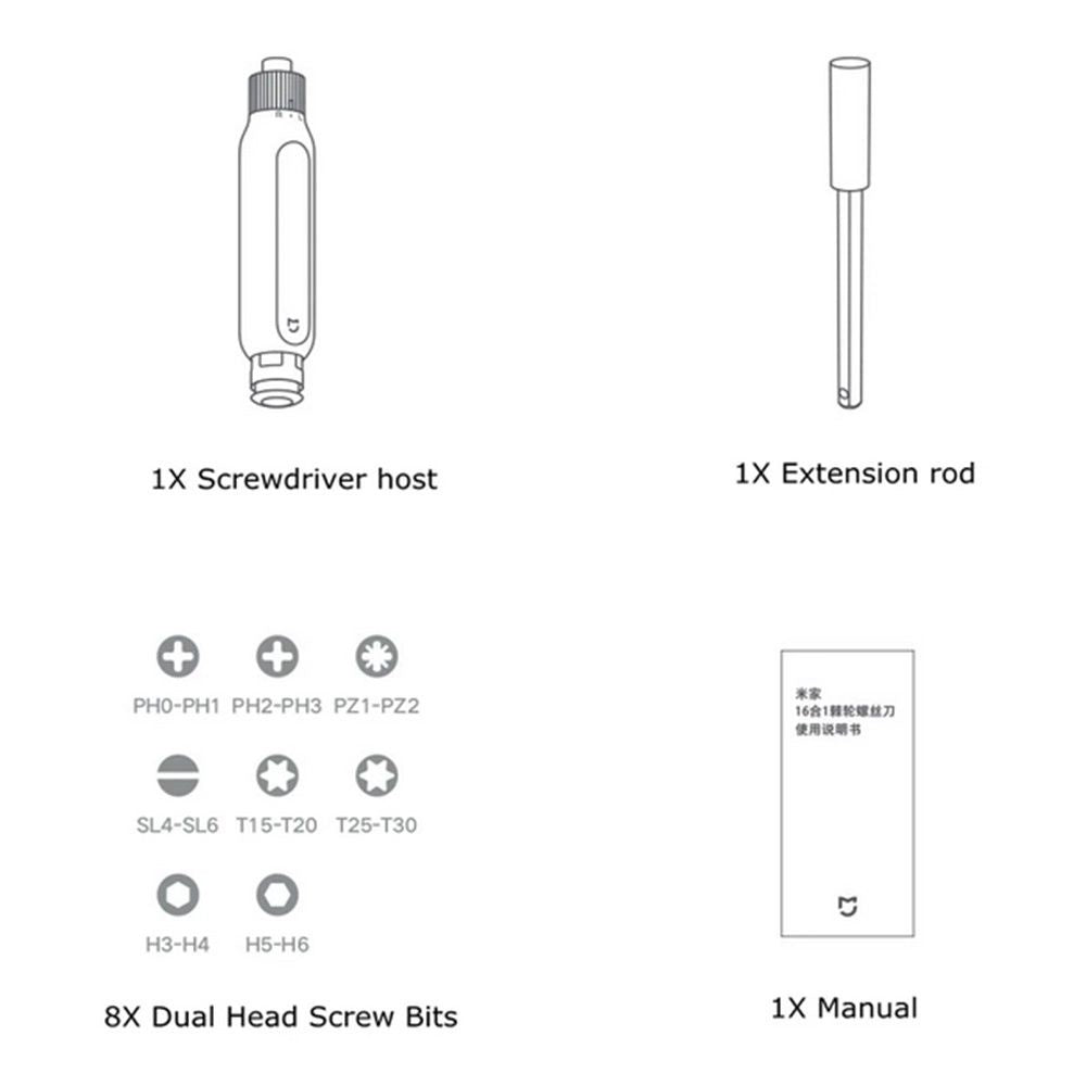 Xiaomi Mi 16-in-1 Ratel Schroevendraaier