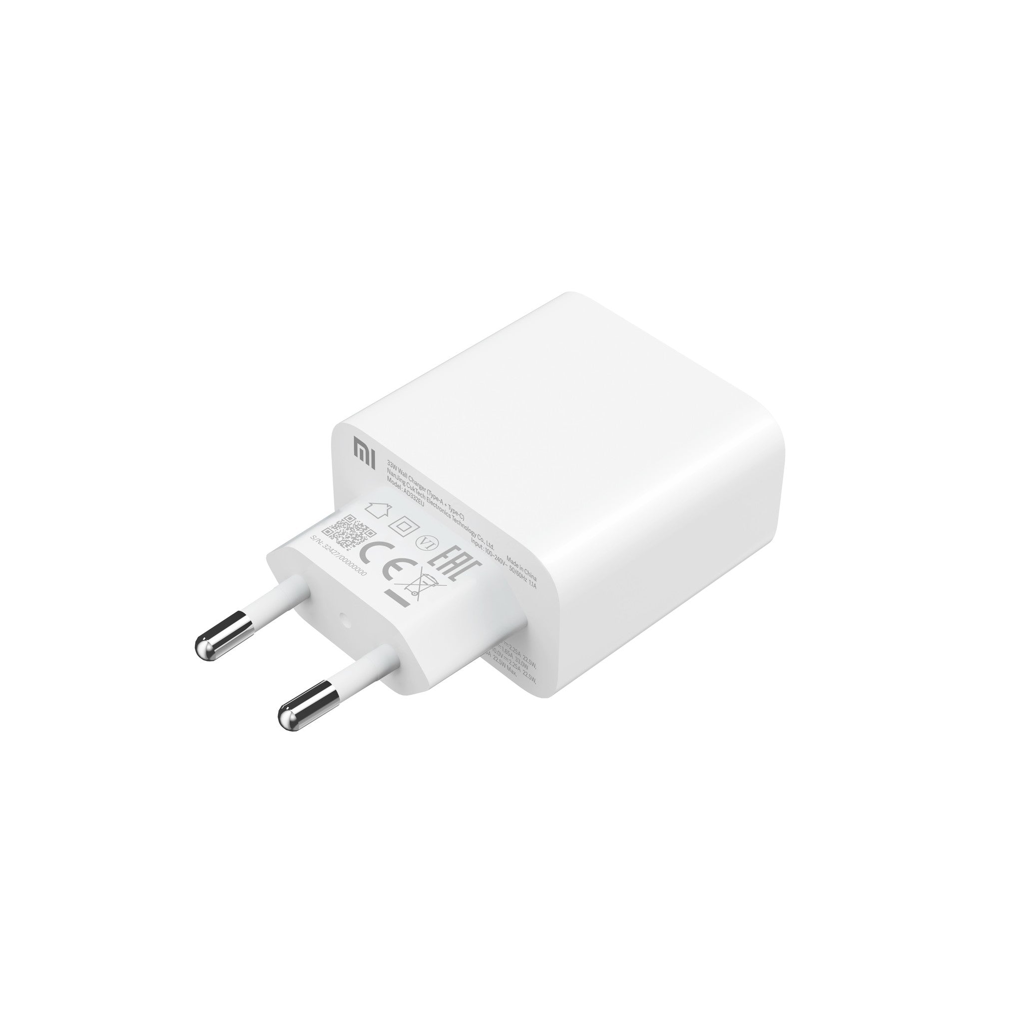 Chargeur Xiaomi Mi 33W (USB-C + USB-A)