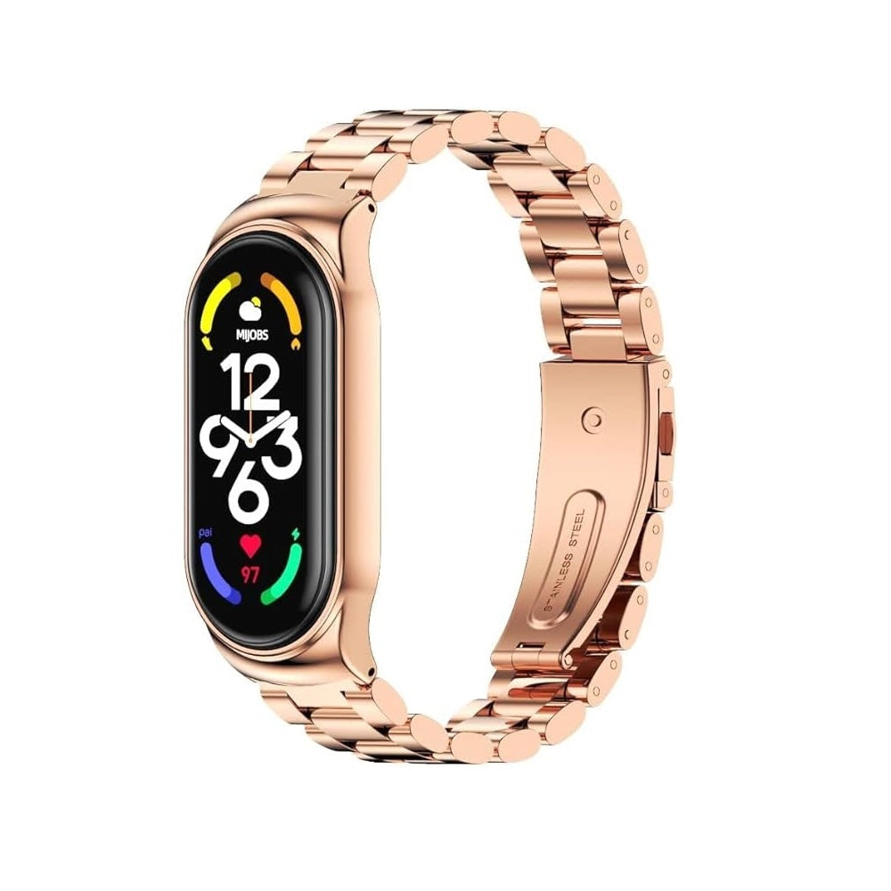 Bracelet à maillons en métal pour Xiaomi Mi Band 7