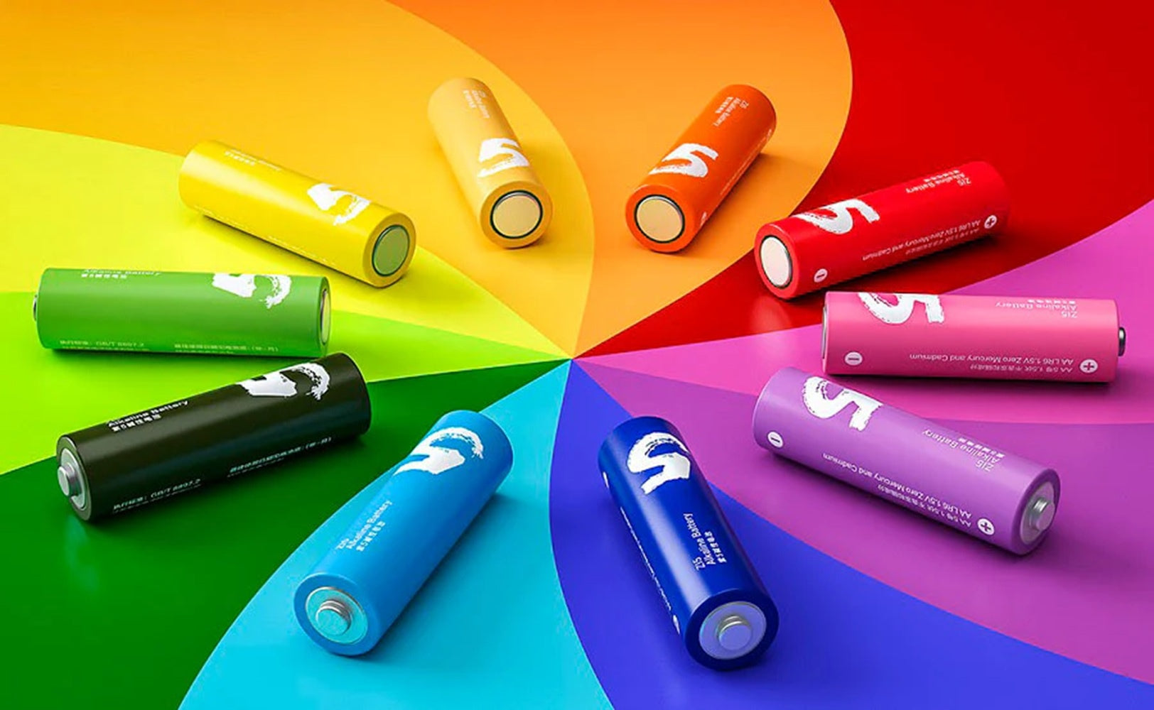 Xiaomi Rainbow AA Batteries (10-Pack)