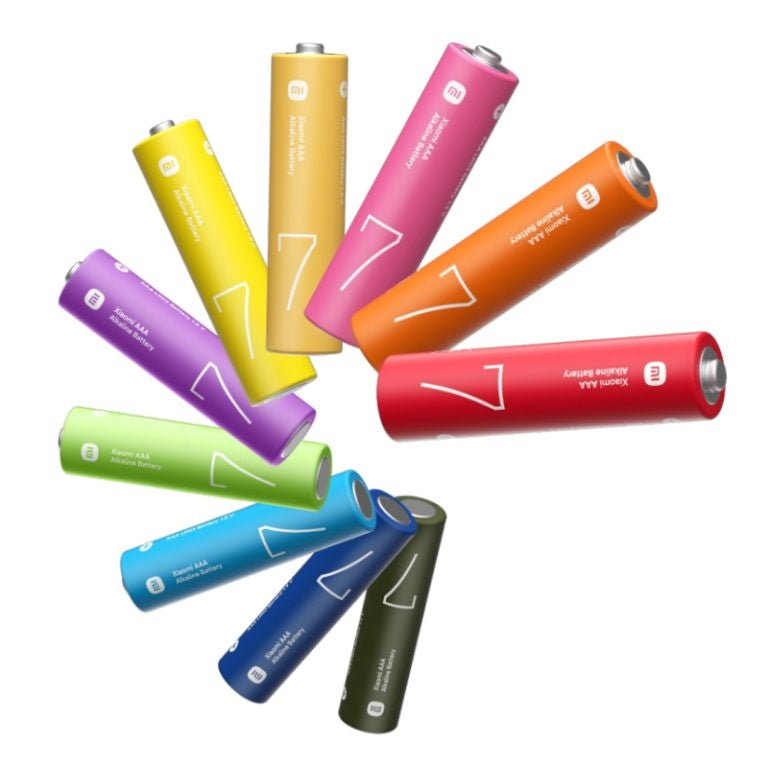 Xiaomi Rainbow AAA Batteries (10-Pack)