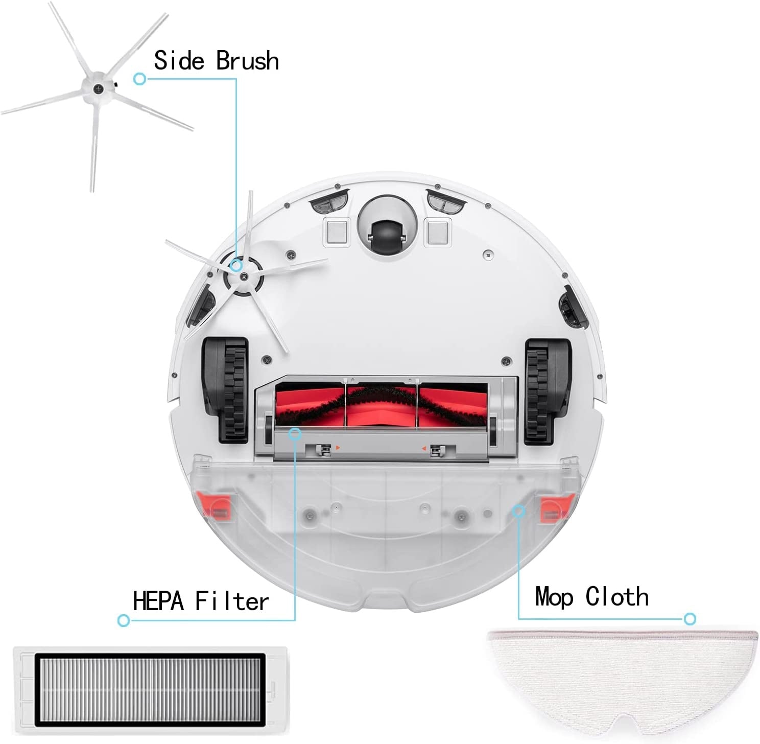 Xiaomi Roborock Kit d'accessoires d'origine