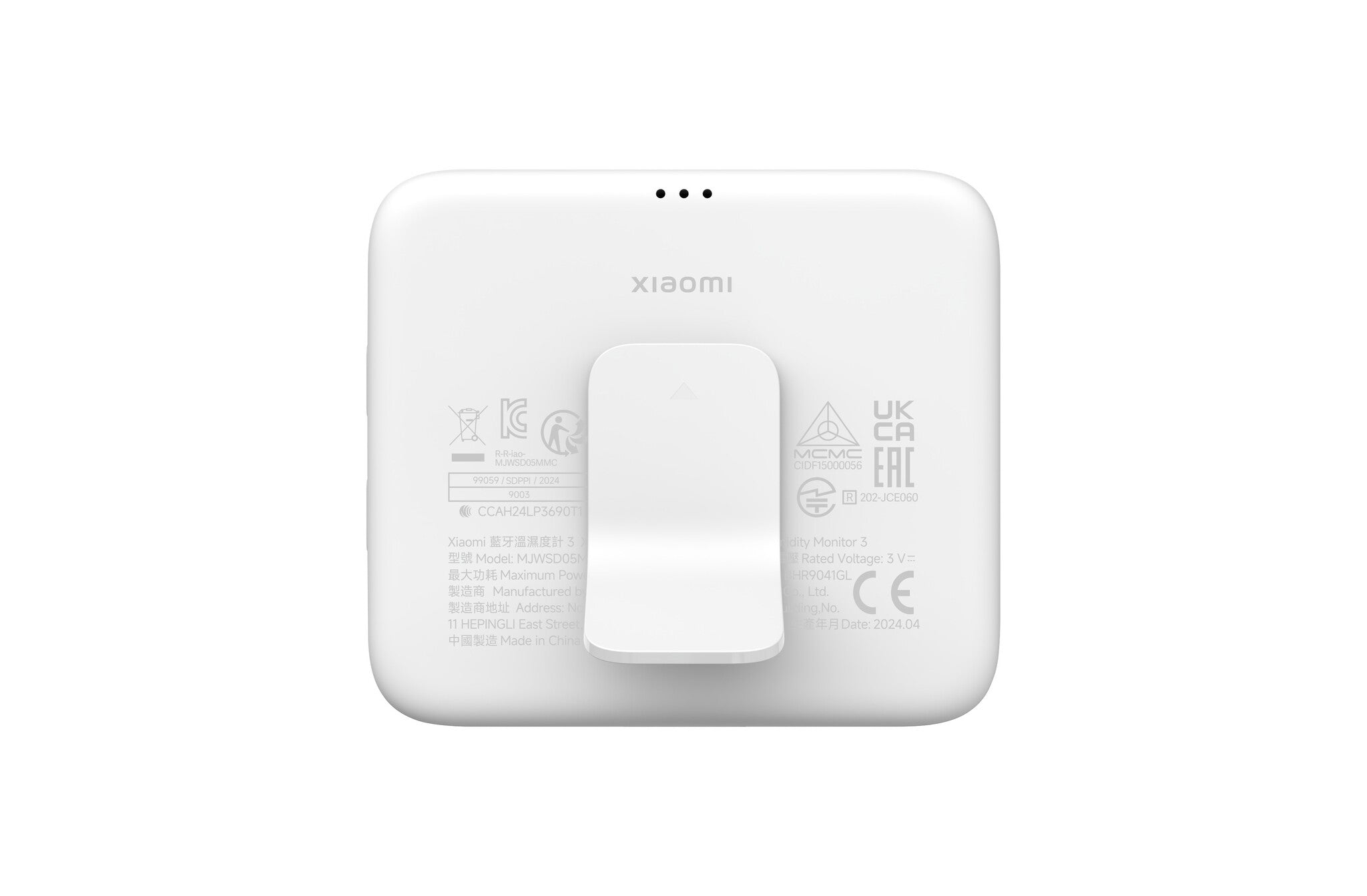 Xiaomi Capteur de température et d'humidité connecté 3