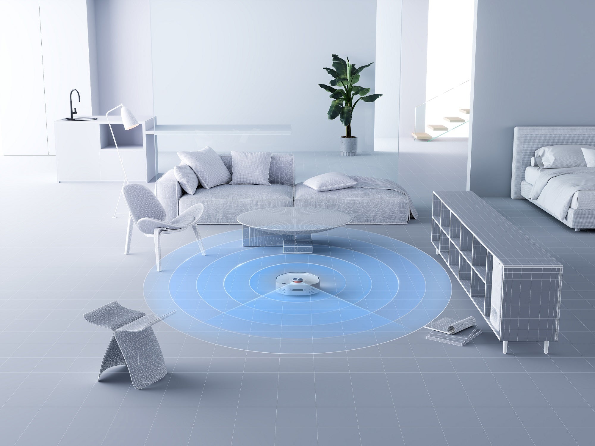 Aspirateur robot Xiaomi Smartmi VortexWave