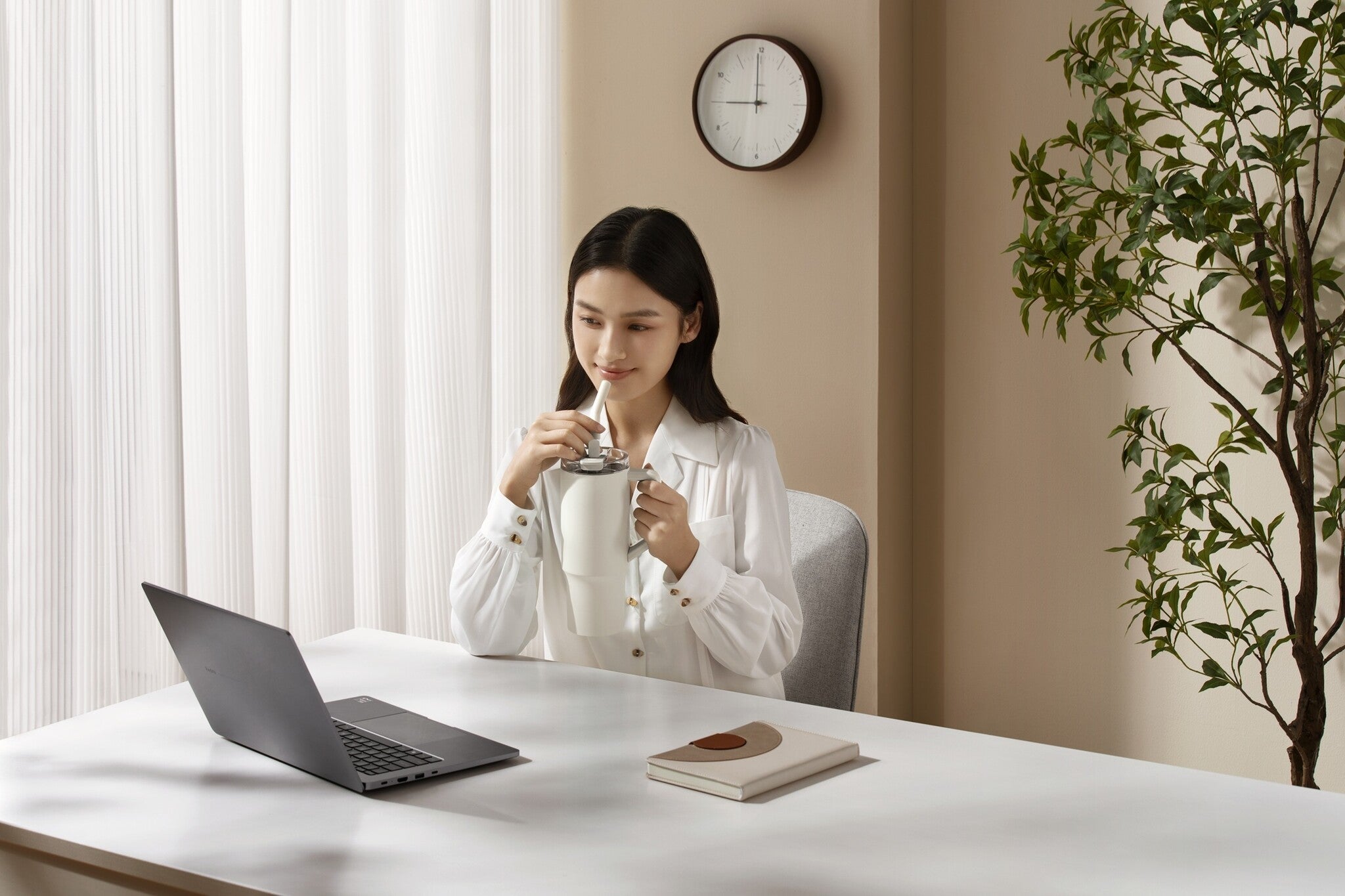Xiaomi Tumbler mit Strohhalm