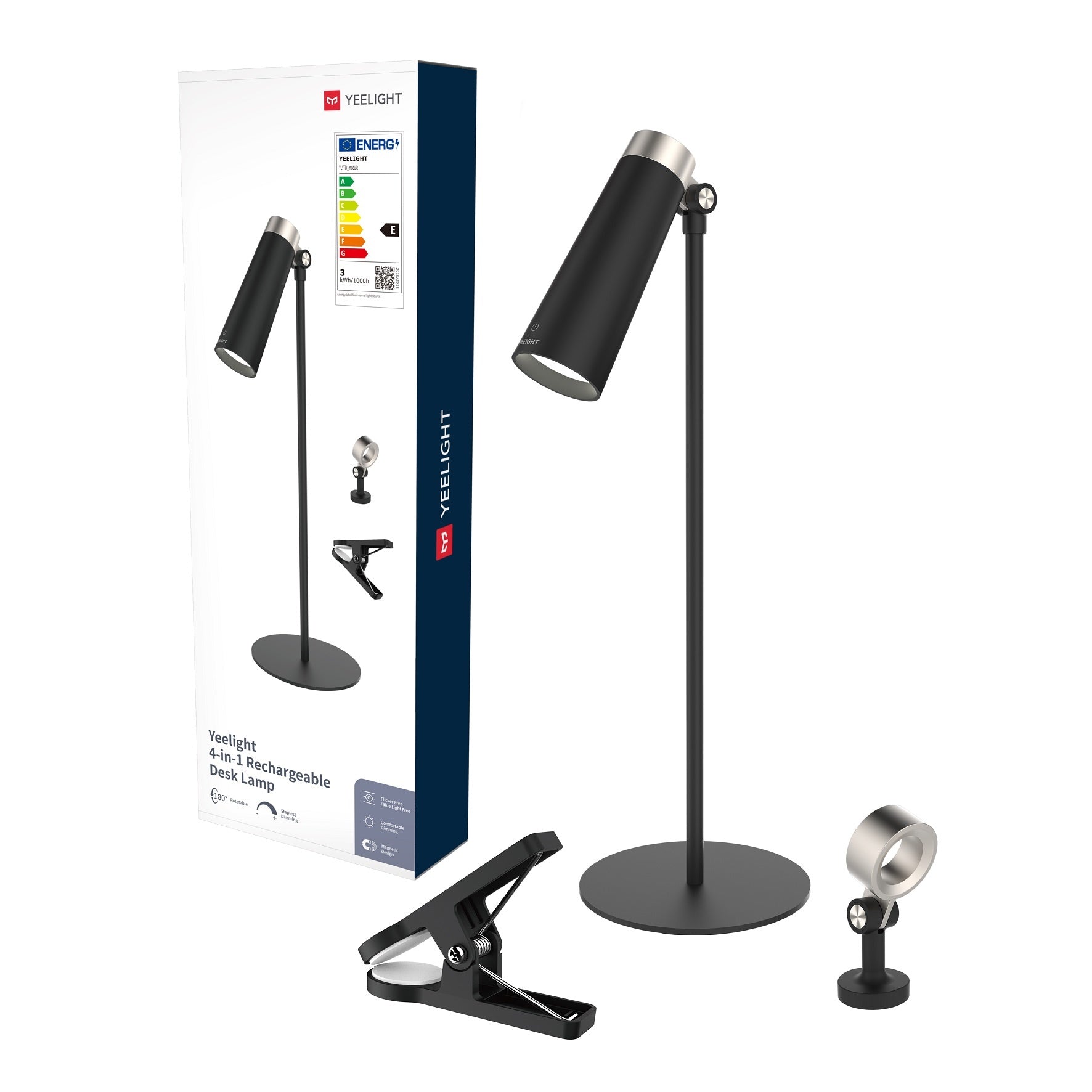 Xiaomi Yeelight 4-in-1 Wiederaufladbare Schreibtischlampe