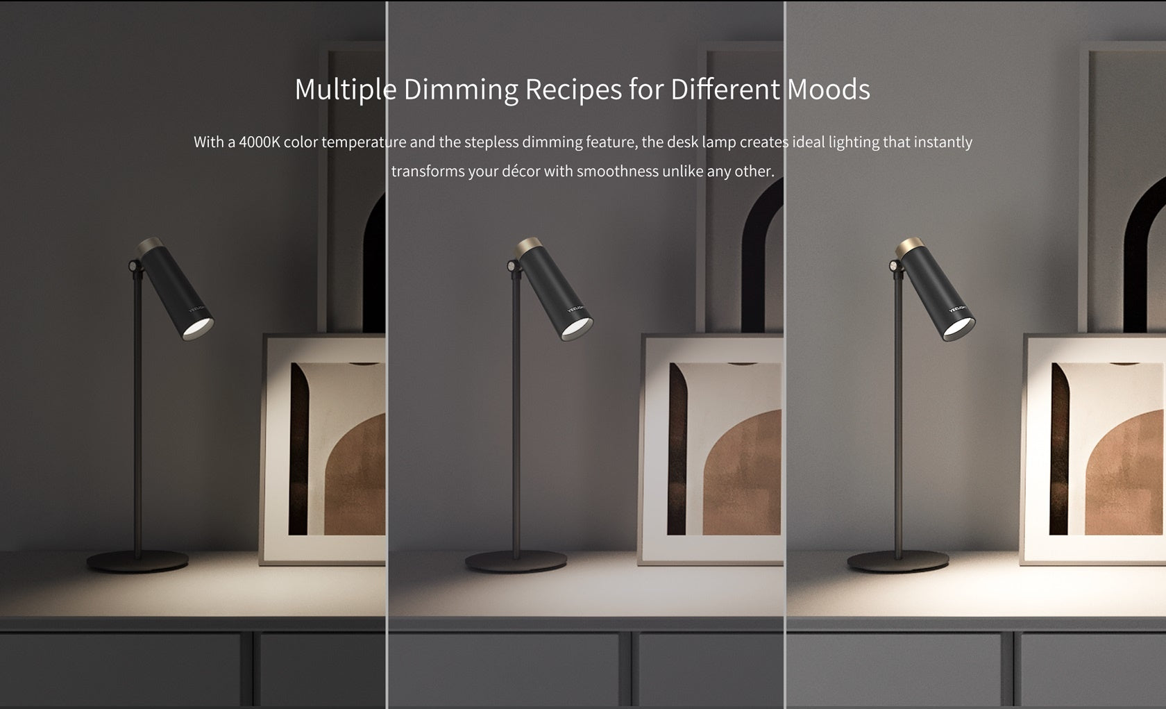 Xiaomi Yeelight 4-in-1 Wiederaufladbare Schreibtischlampe
