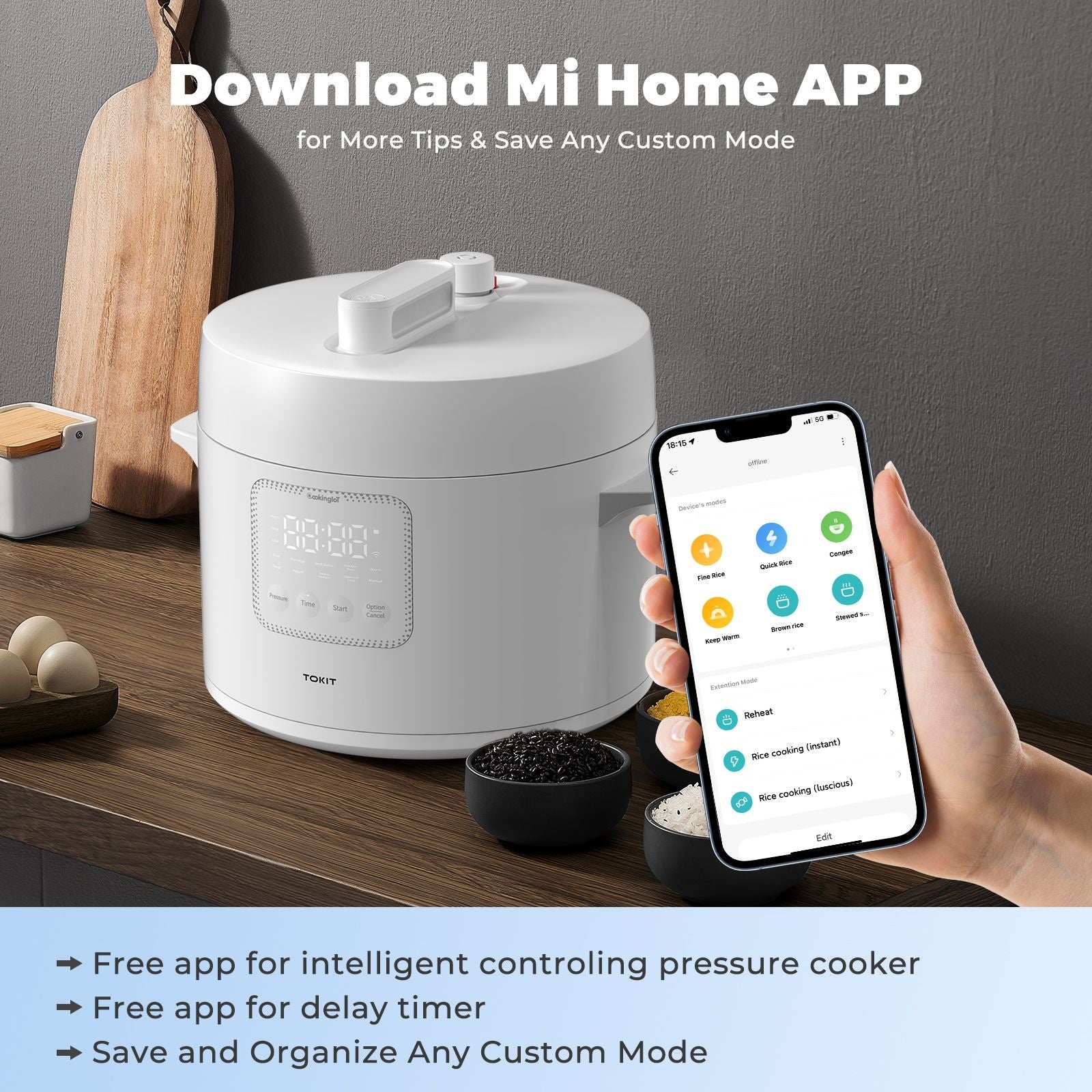 Xiaomi TOKIT Pressure Cooker 5L